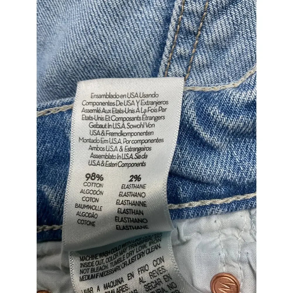 Mother Classic Dont Be A Square The Scooter Ankle Denim Jeans Size 25 - Picture 5 of 7